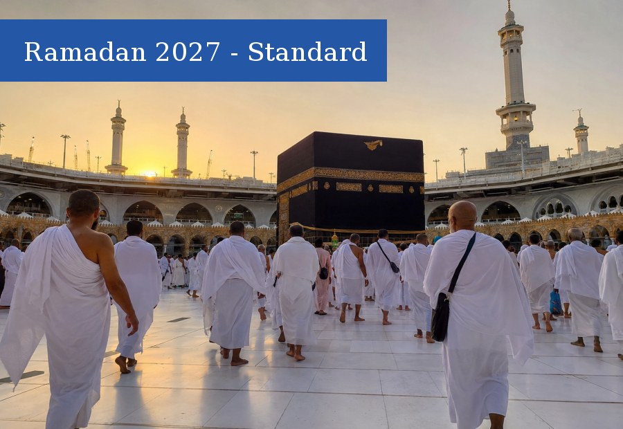 Begin van de ramadan (14 nachten)